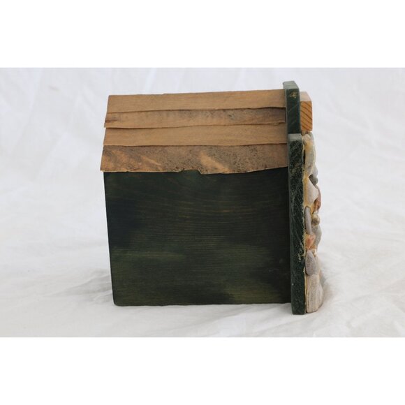 Vtg "General Store" Stone Folk Art Work T. Johnston Tree Hugger JVC 11/1,00 1994 - Picture 4 of 6